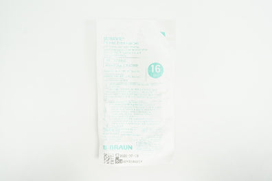 Braun 473992 Ultrasite Filtered Extension Set with Female Luer Lock 16in 5mL